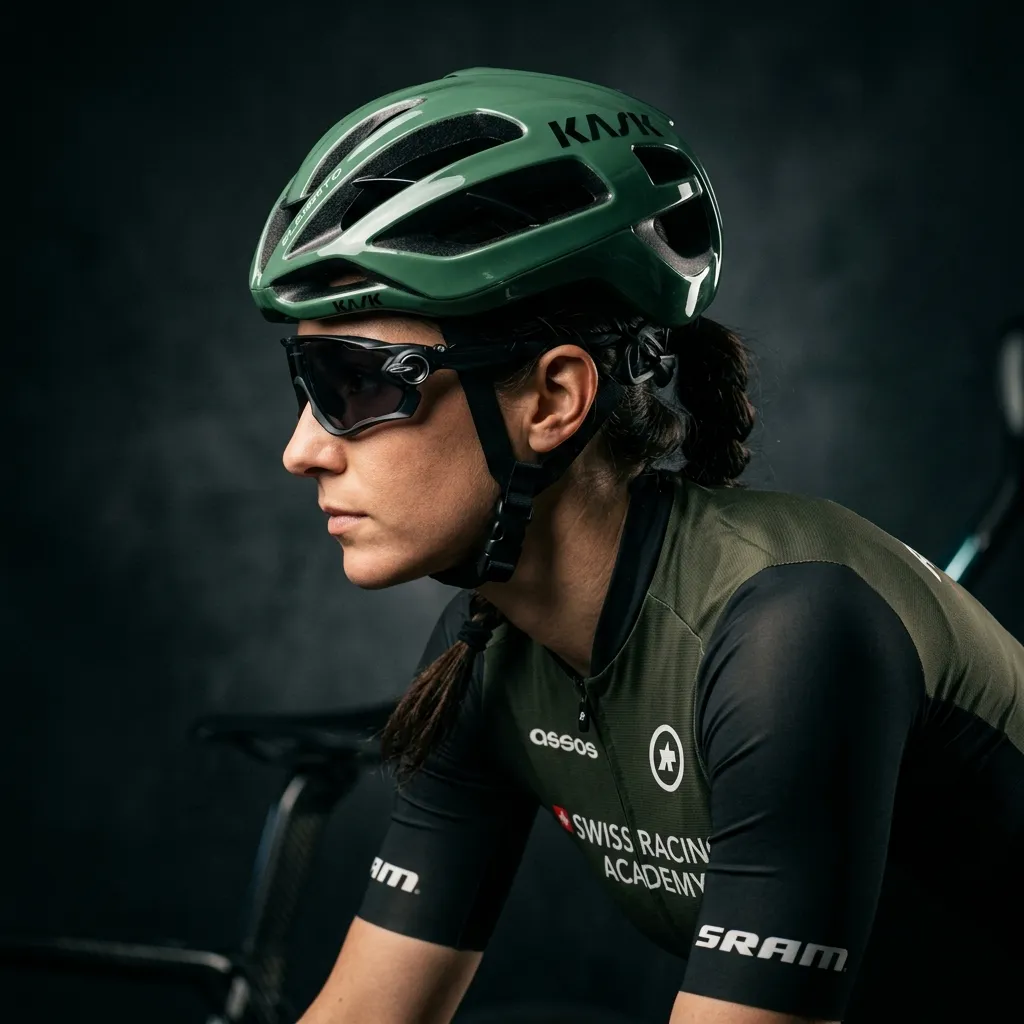 Green KASK Cyclist